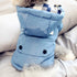 Cotton-Padded Letter Print Coat